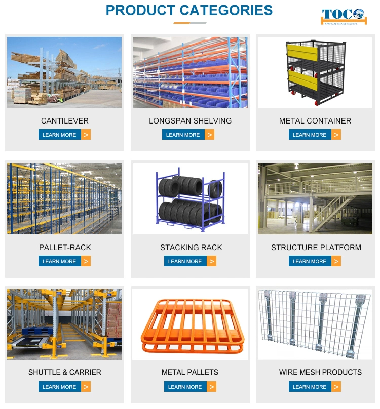 Factory Price Ce Certified Warehouse Metal Cantilever Rack System