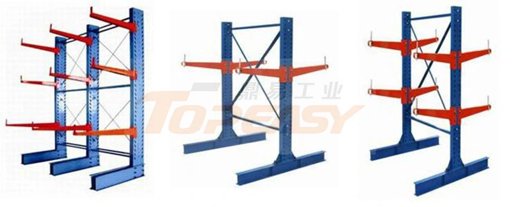 Heavy Duty Warehouse Cantilever Racking System for Rebar Storage