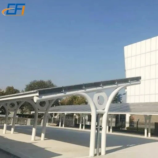 Solar Metal Cantilever Carport Racks Aluminum Carport Brackets Canopy Mounting System